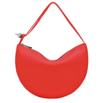 Vermilion – Leather Le Roseau Clutch