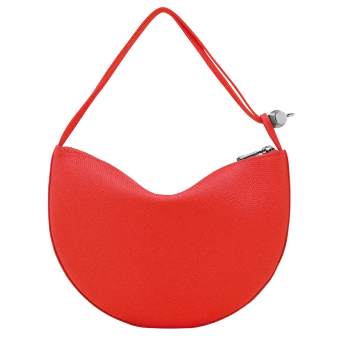 Vermilion – Leather Le Roseau Clutch