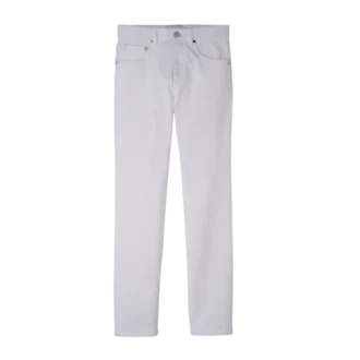 White – Gabardine Trousers