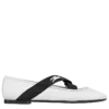 White – Leather Energy Ballerinas