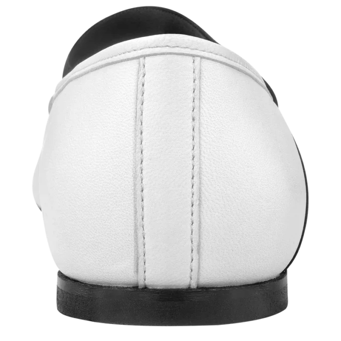 White – Leather Energy Ballerinas