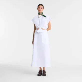White – Popelin Dress