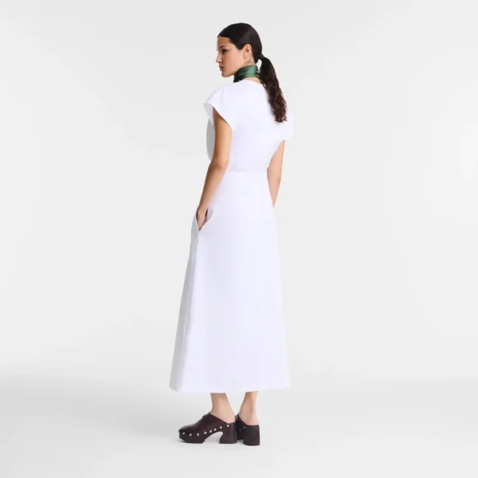 White – Popelin Dress
