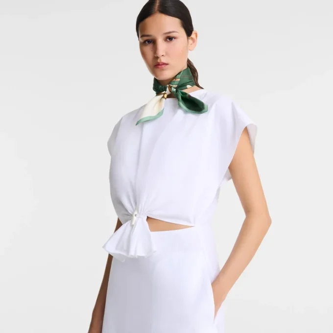 White – Popelin Dress