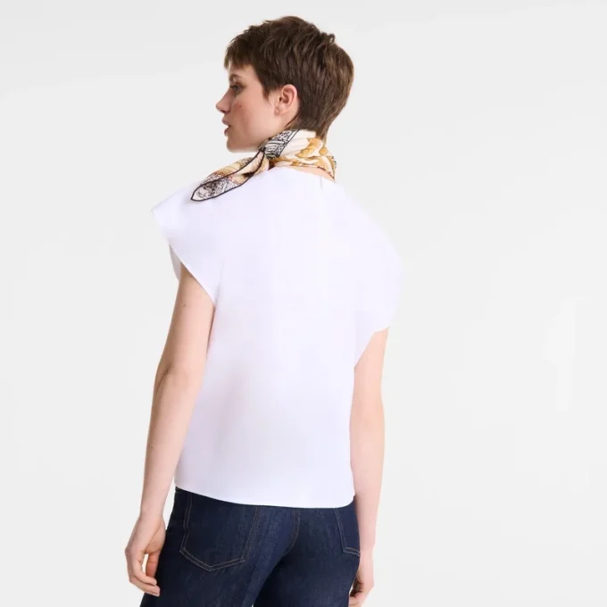 White – Popelin Top