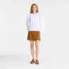 White – Poplin embroidered Blouse