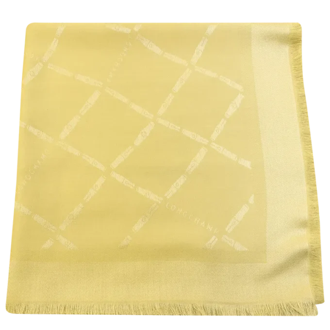 Yellow Chick – Silk Blend Le Roseau Shawl
